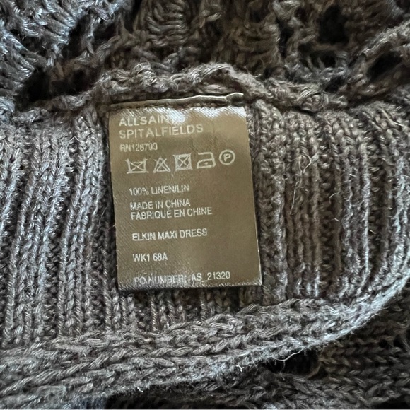 AllSaints Elkin maxi dress - Picture 8 of 8